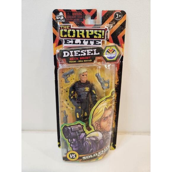 The Corps! ELITE Diesel Character GI Joe LIKE Action Figure Discontinued NEW - Picture 1 of 1